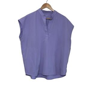 Women's Purple Sleeveless Top
